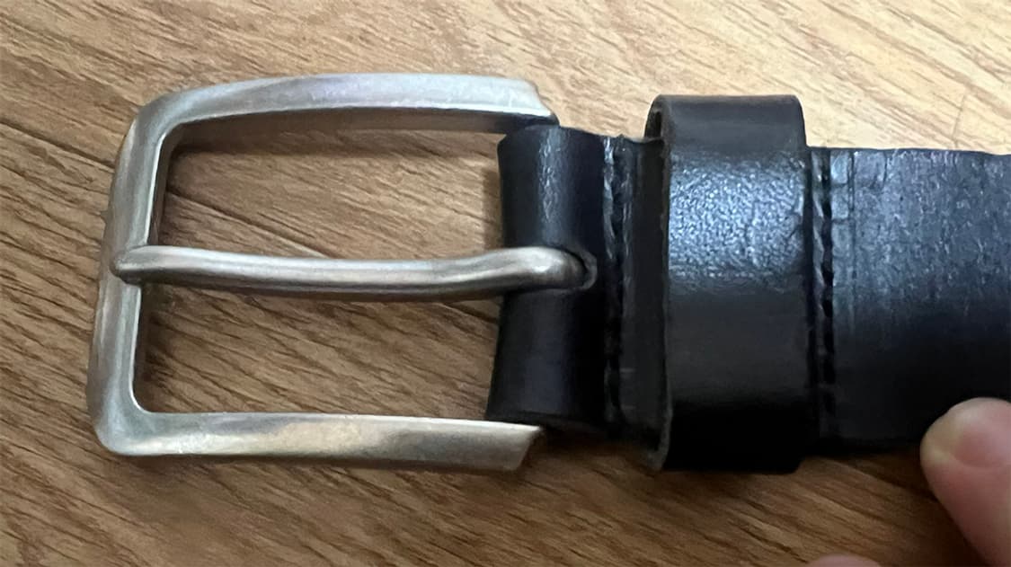 타미힐피거 남자 통가죽벨트 허리띠 캐주얼 새상품 34-38 상품이미지4