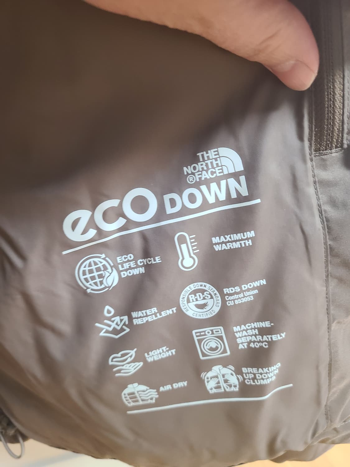 노스페이스 숏 패딩 상품이미지3