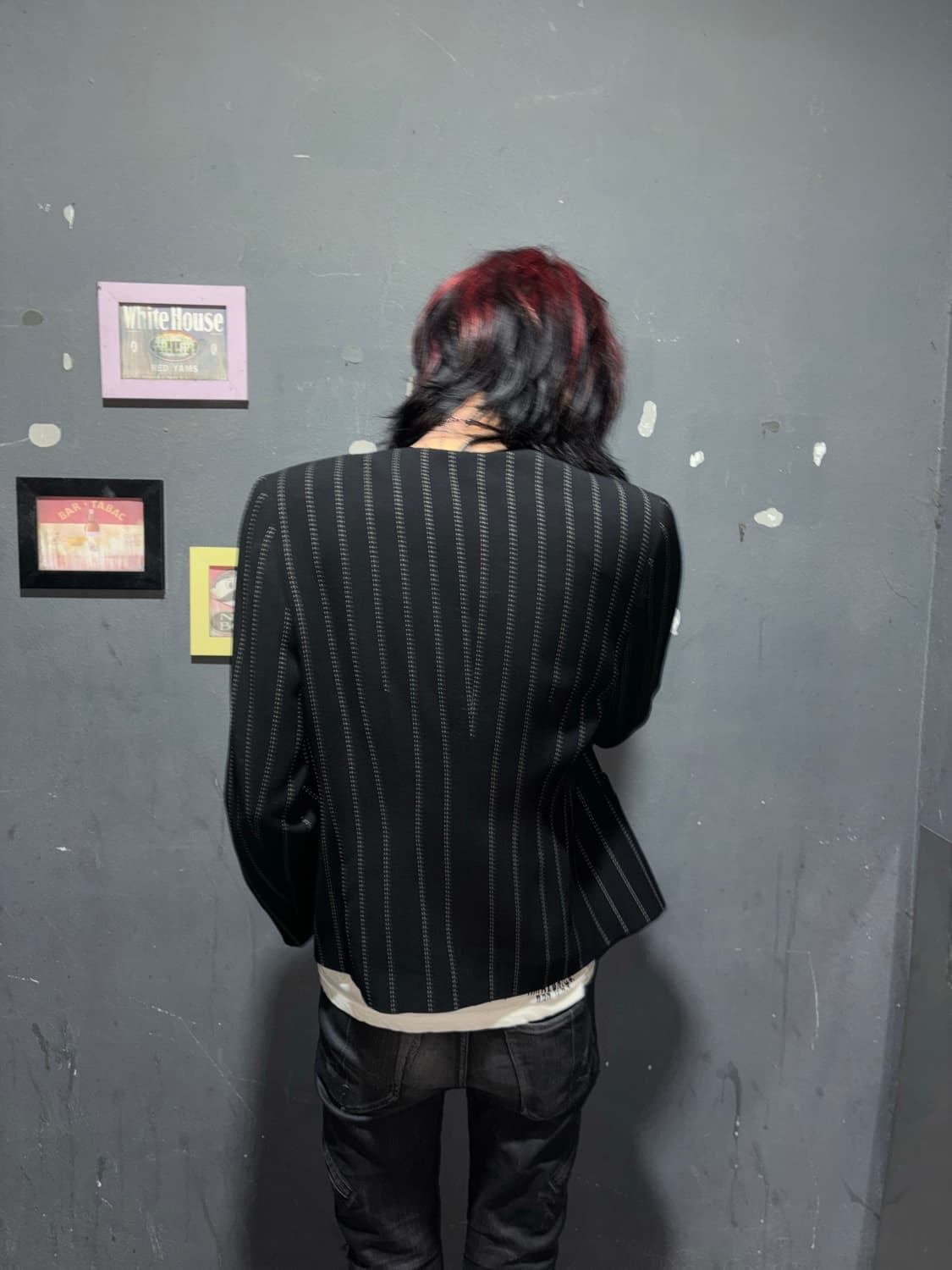 Pinstripe Orbit Blazer 상품이미지8