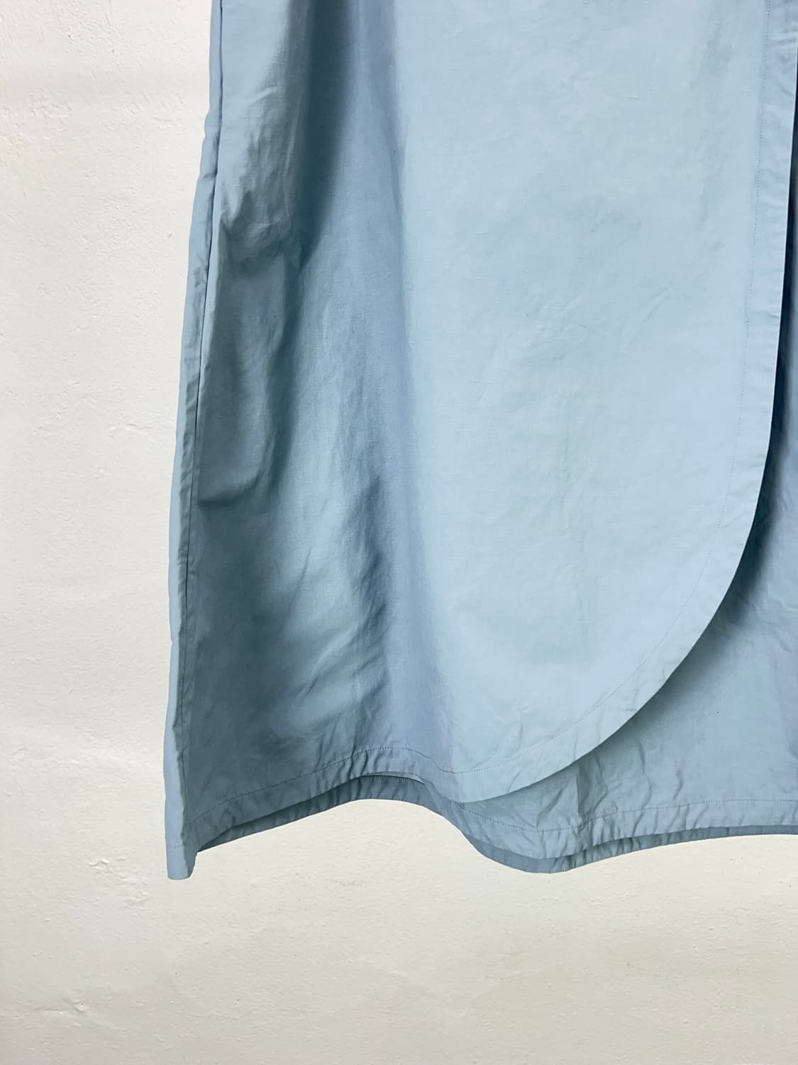 질샌더 터콰이즈 업 사이징 랩 스커트 상품이미지4