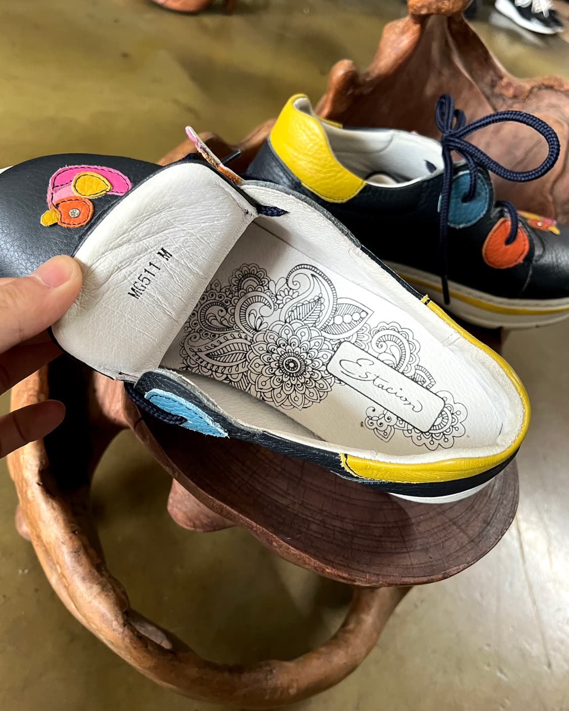 ESTACION Japan Native Leather Sneakers 상품이미지9