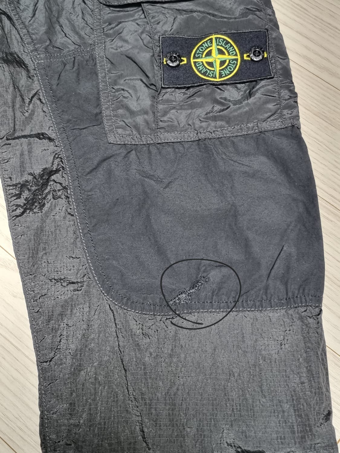 스톤아일랜드 나일론메탈 조거팬츠 상품이미지5