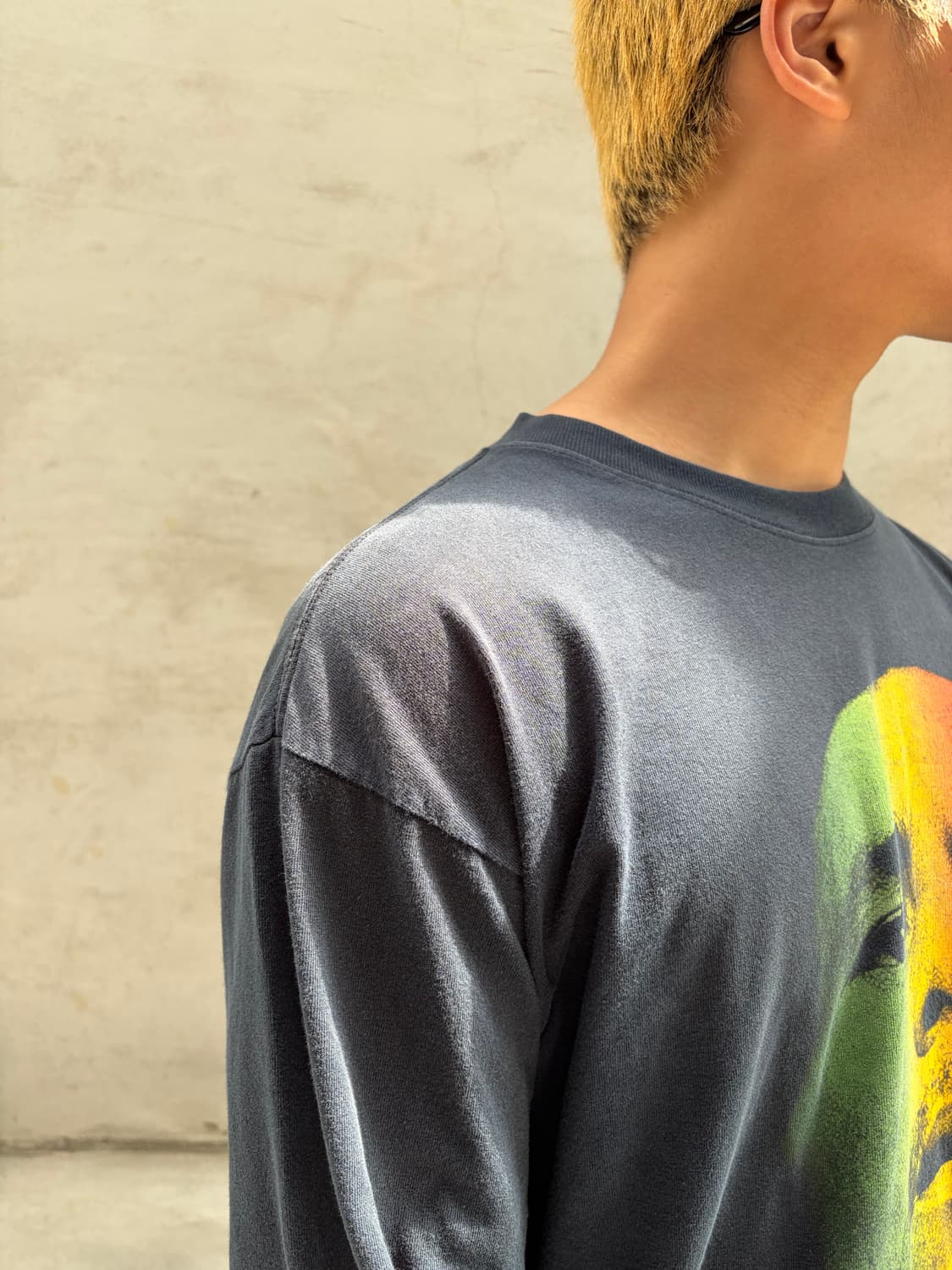 00‘s Bob Marley face print long sleeve 상품이미지6