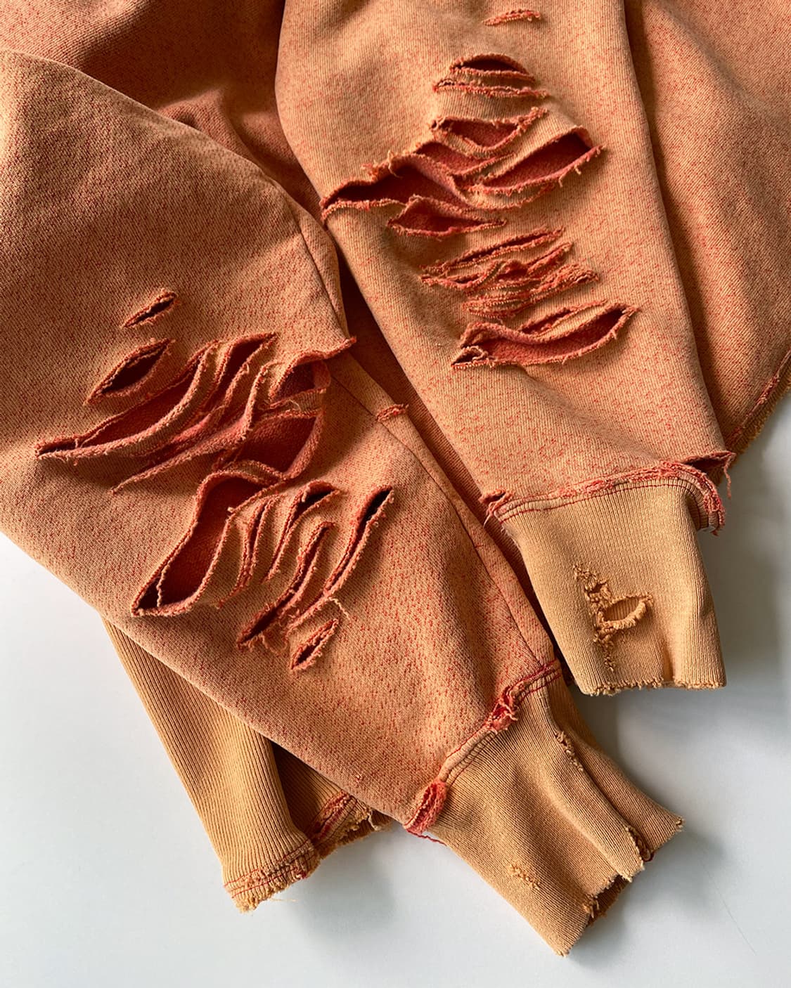 챔피온 리버스위브 디스트로이드 페인팅 후드티 상품이미지9