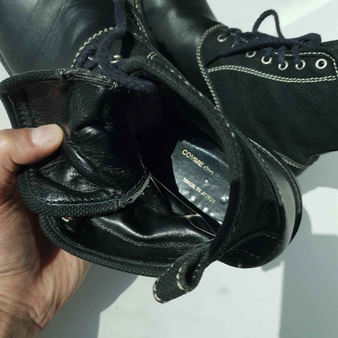 Comme Des Garcons military boots 상품이미지10