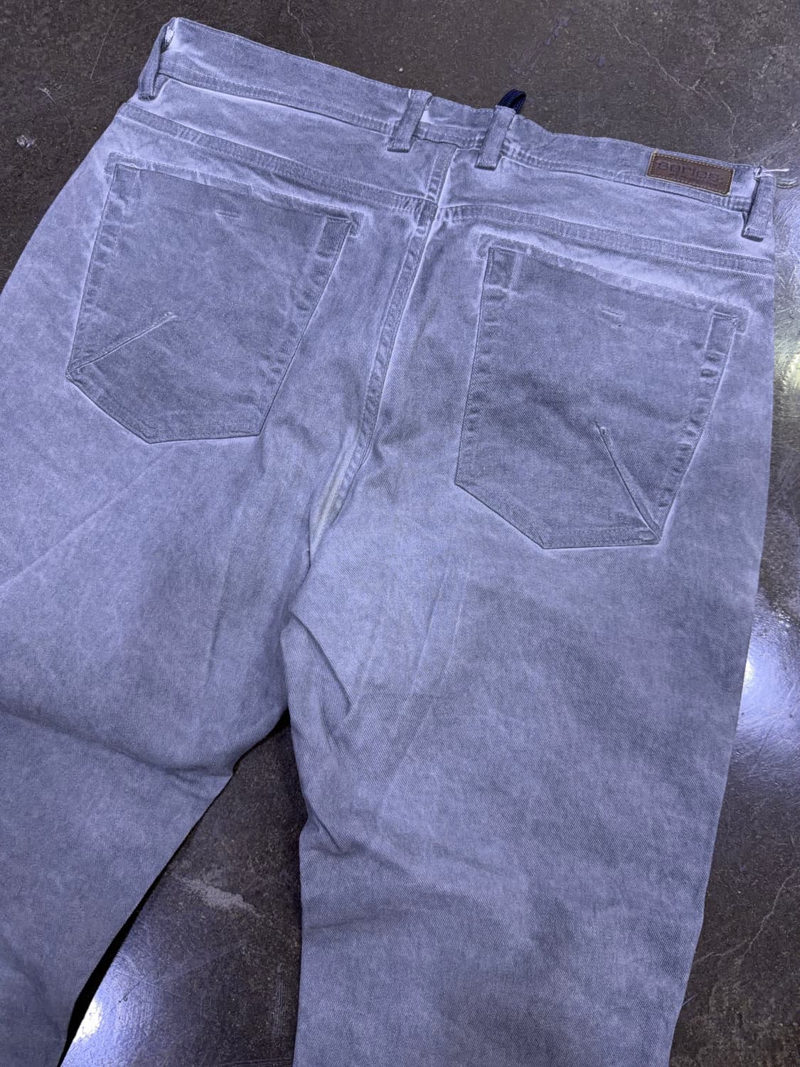 시리즈 힙스터 그레이 다잉 데님 팬츠 34 상품이미지6