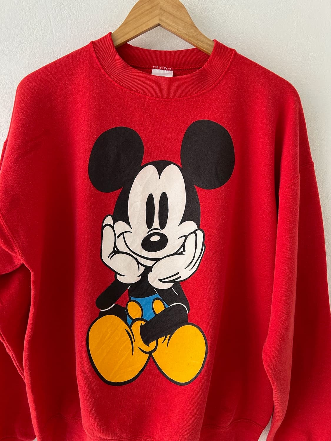 90's Mickey USA Sweatshirt.  상품이미지2