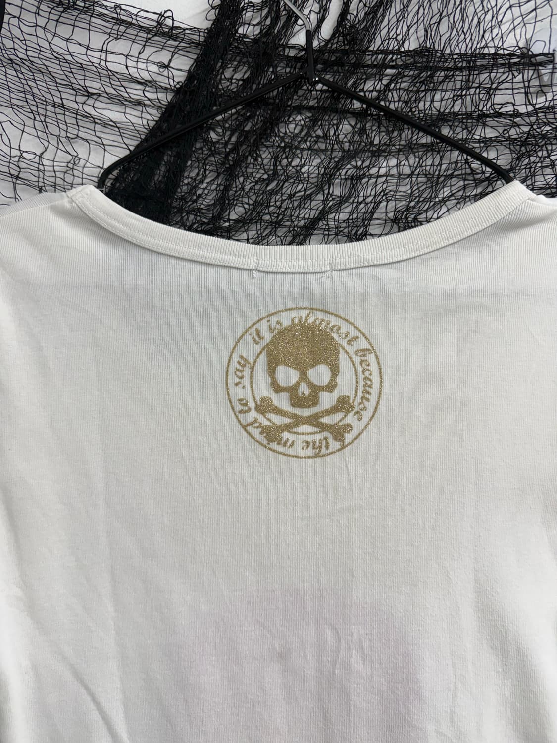 00s punk lettering skull halfsleeve 상품이미지5