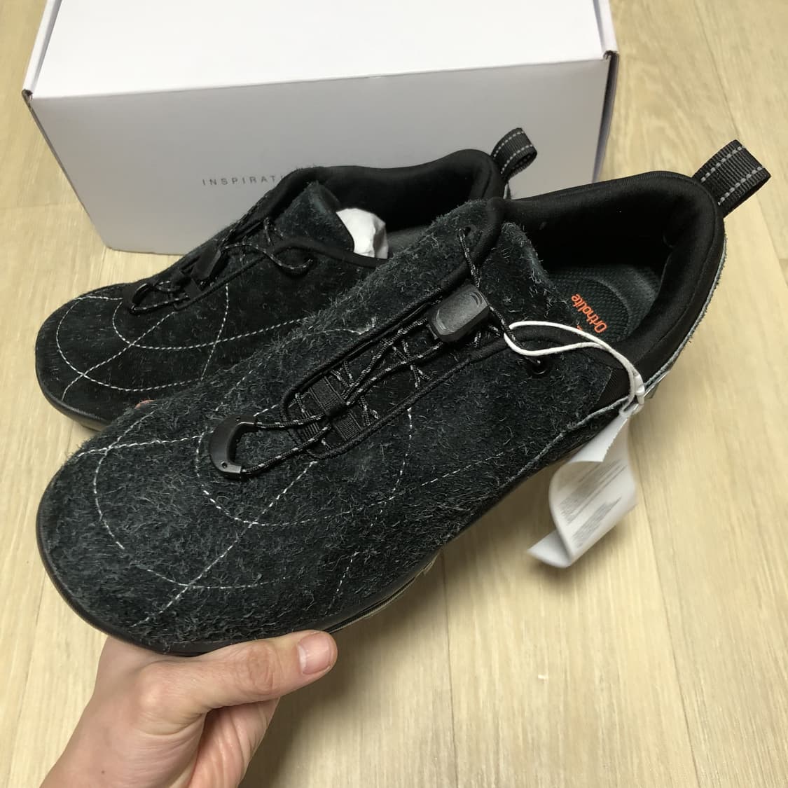 (280) 새상품 야세 YASE 포레스트 팝 하이킹 슈즈 블랙 상품이미지3