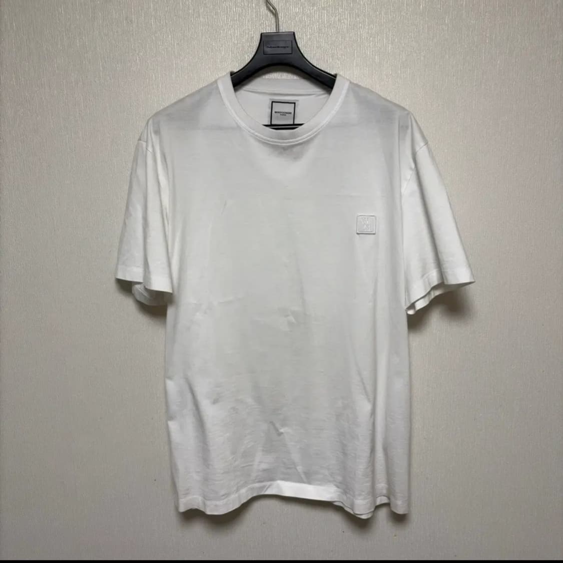 [52] 우영미 백로고 플라워 반팔 상품이미지2