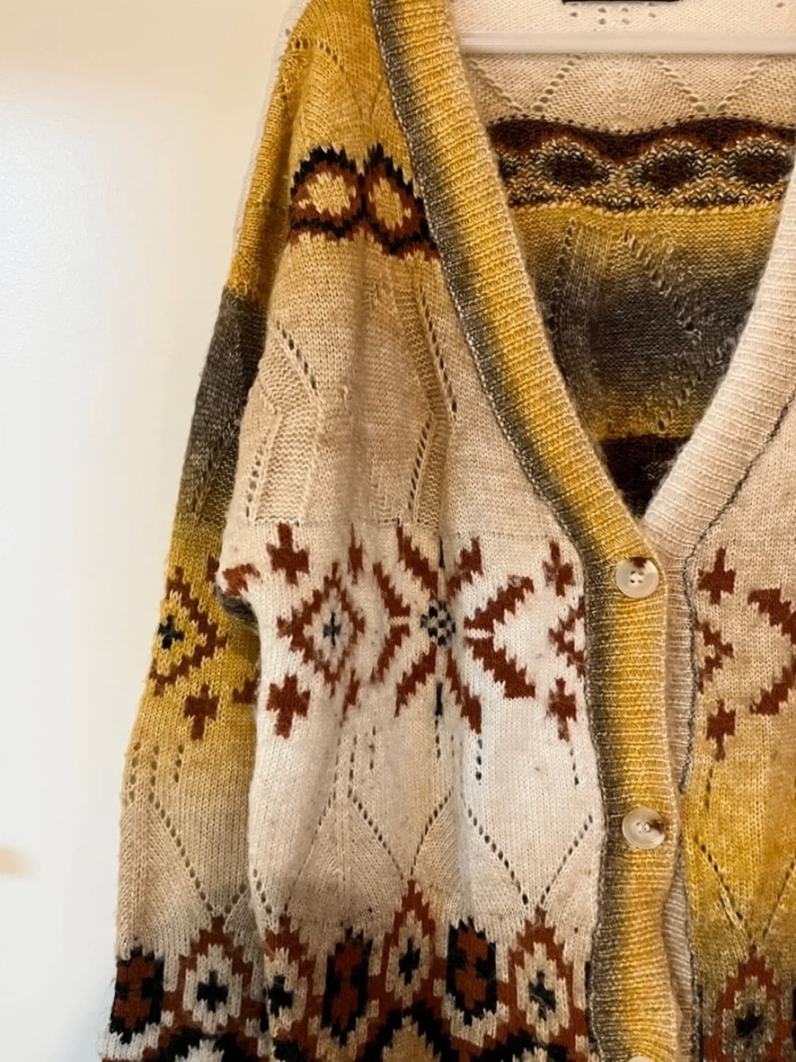 사이다 에스닉패턴 가디건 L 상품이미지2