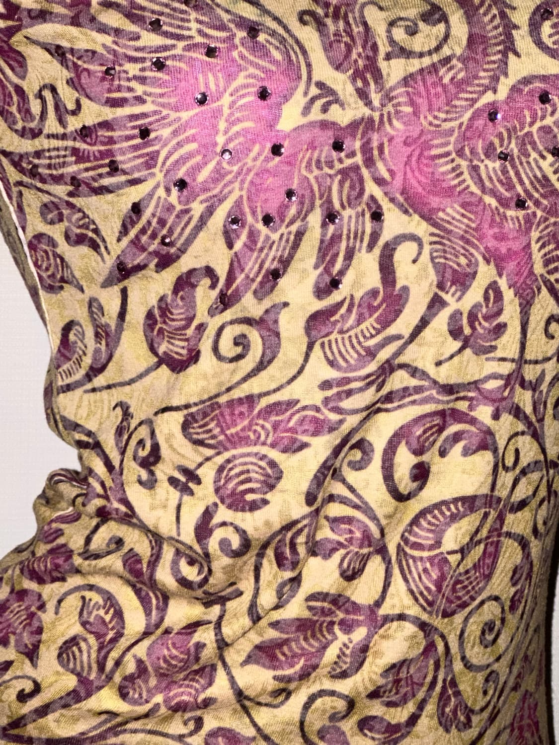 고딕 트라이벌 패턴 빈티지 타투 롱슬리브 상품이미지5