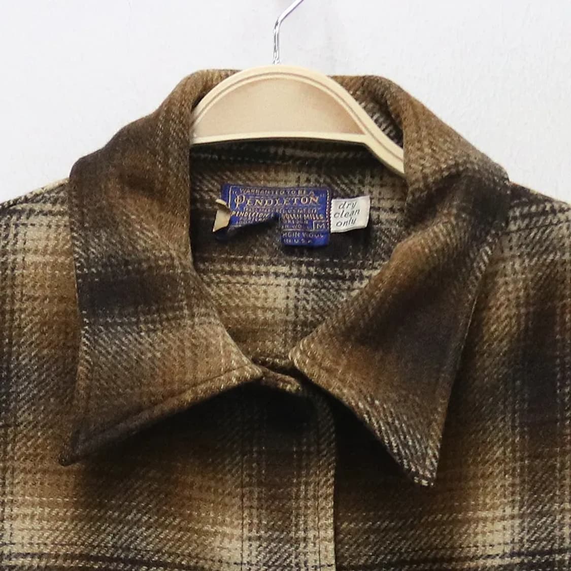 70'S 펜들턴 체크 울 자켓 60988 상품이미지3