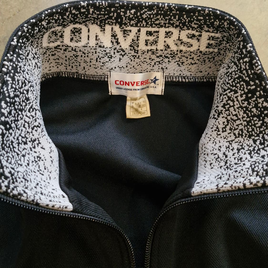 JPN 빈티지 올드스쿨 컨버스 트랙 져지 집업 M~L 상품이미지4
