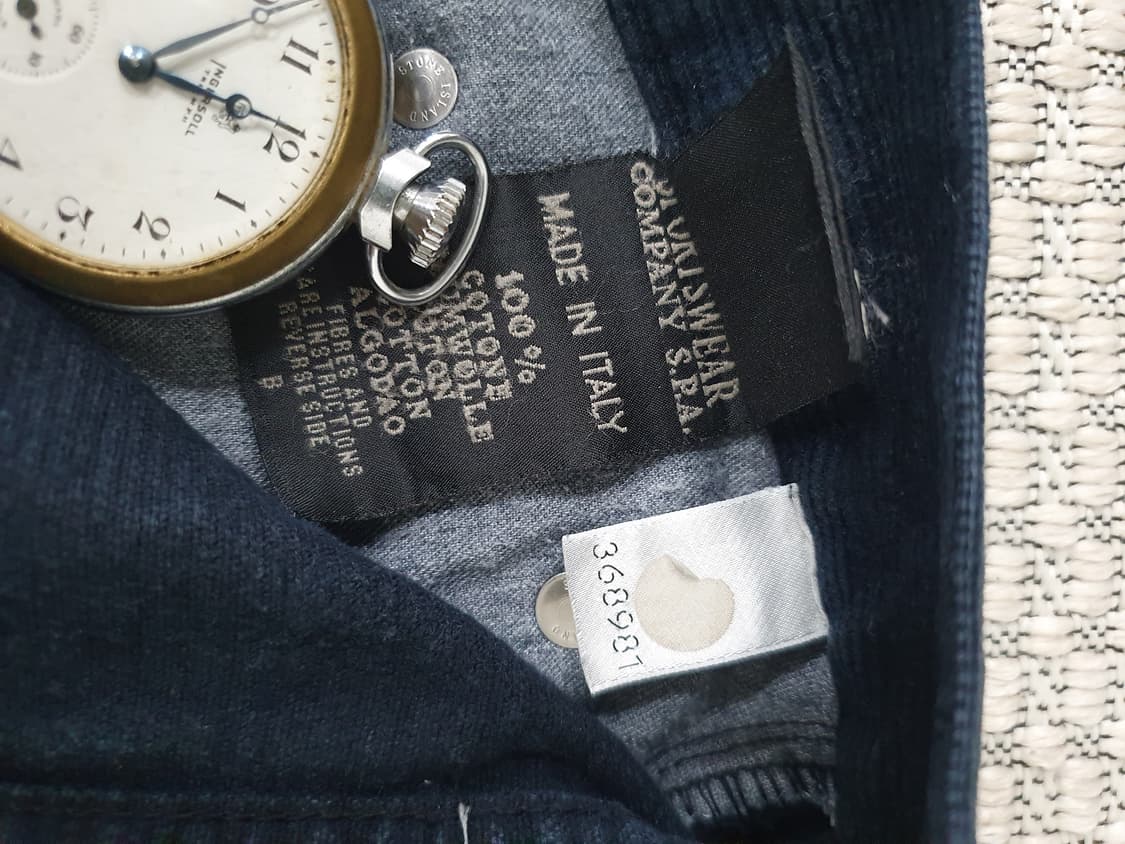 90s~00s 스톤 아일랜드 두꺼운 코듀로이 팬츠 상품이미지8