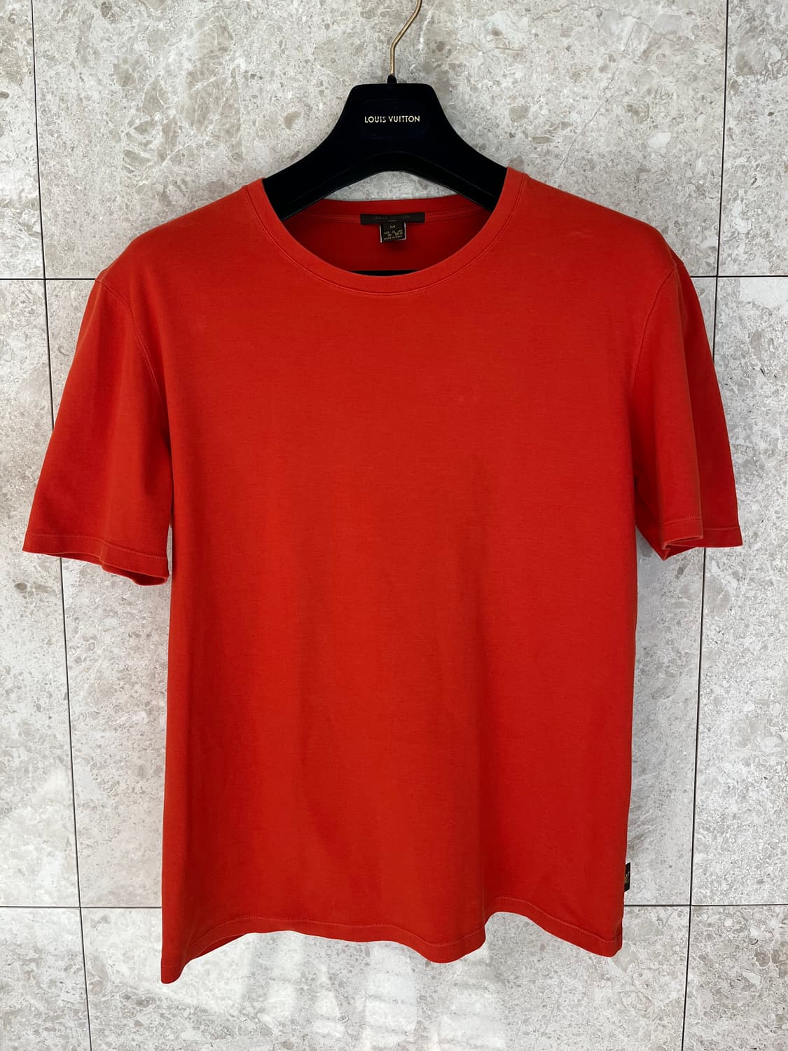 루이비통 오렌지 반팔 티셔츠 M 상품이미지1