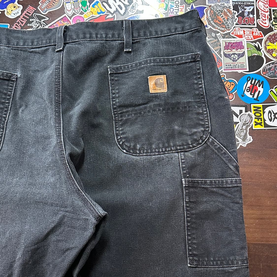 칼하트 카펜터 팬츠 B11-BLK 40 상품이미지4