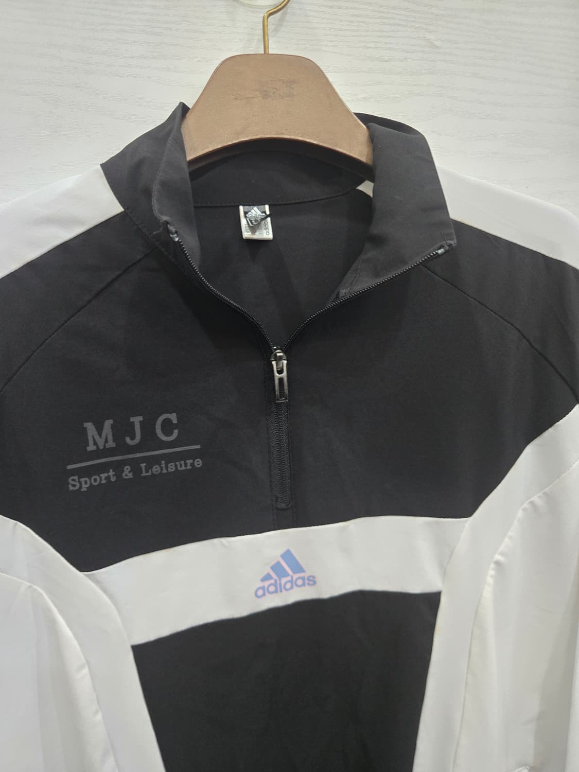 100,L)) adidas 아디다스 반집업 긴팔티셔츠! 디자인 짱이뻐요 상품이미지2