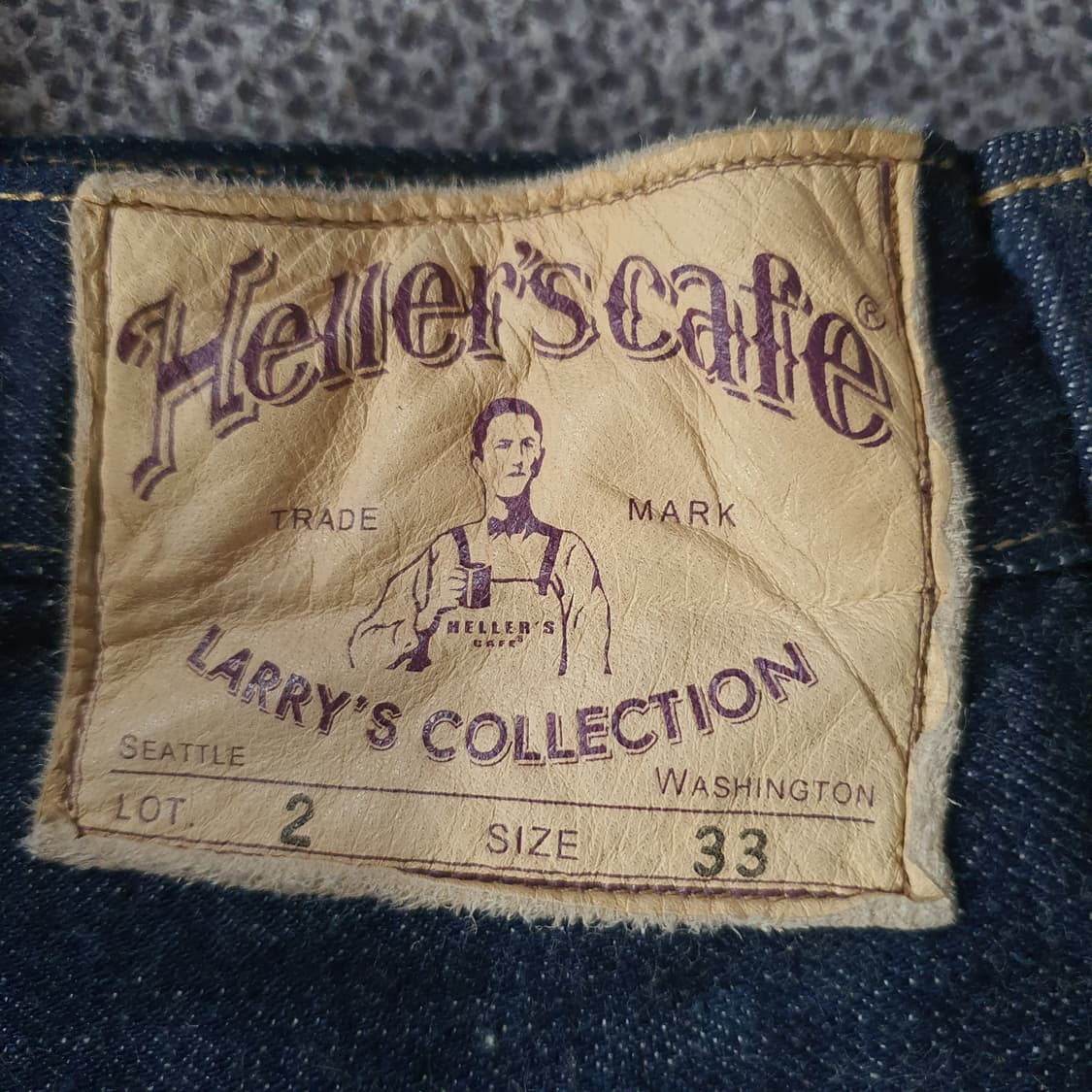 웨어하우스 헬러스 카페 데님 팬츠 상품이미지9