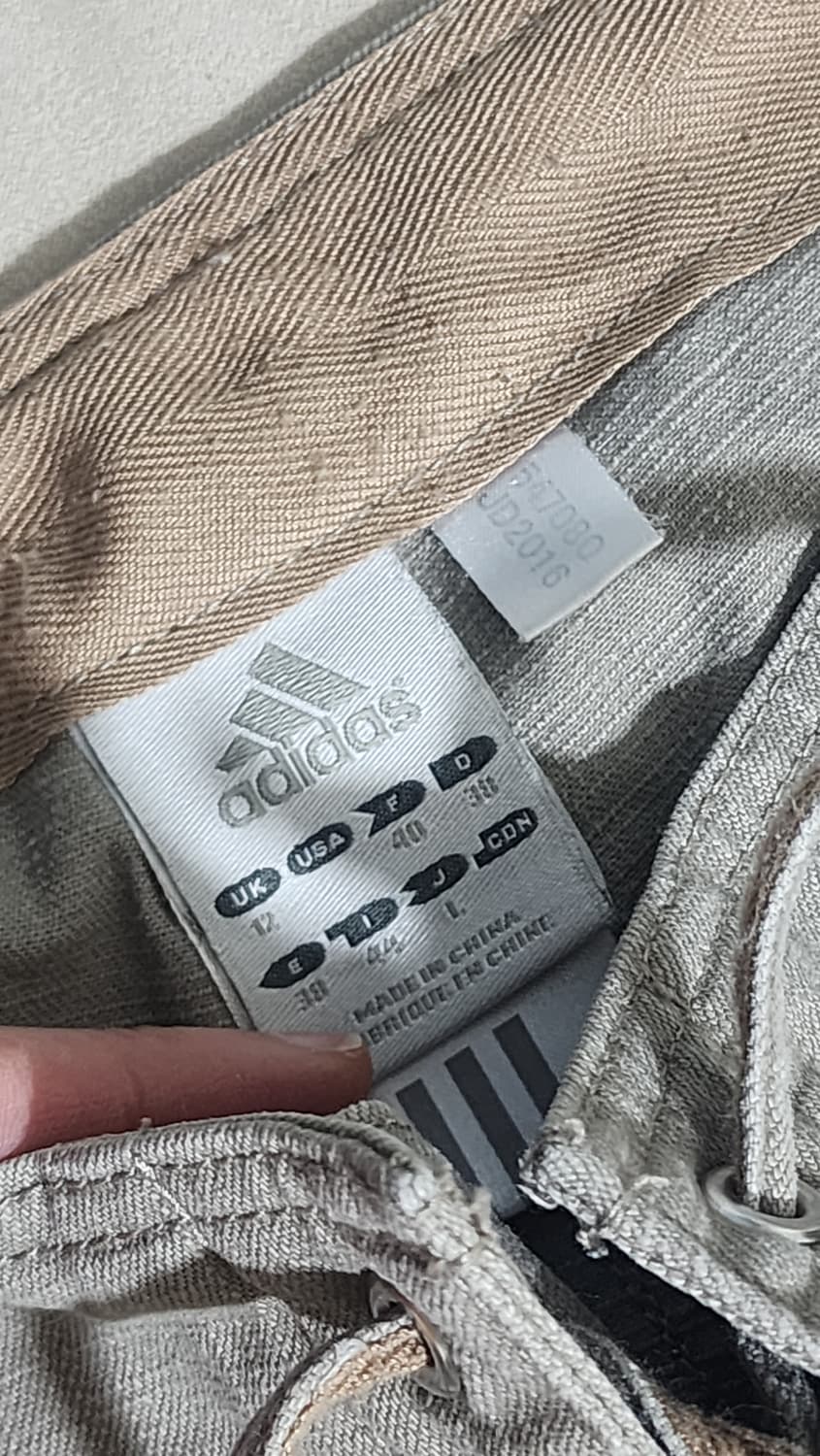 아디다스 리본끈 면바지, 브라운 L 상품이미지6