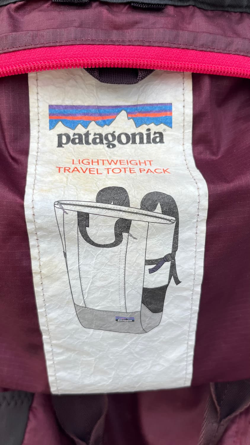 파타고니아 라이트웨이트 트래블 2way 토트백 상품이미지10