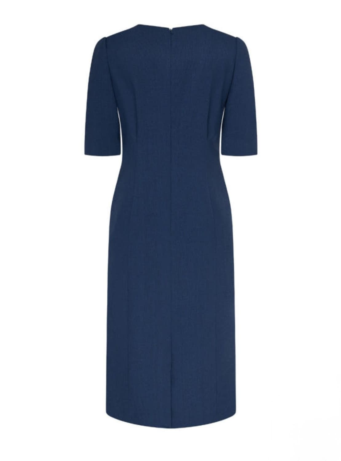 린 브이넥 포인트버튼 원피스 77사이즈 상품이미지3