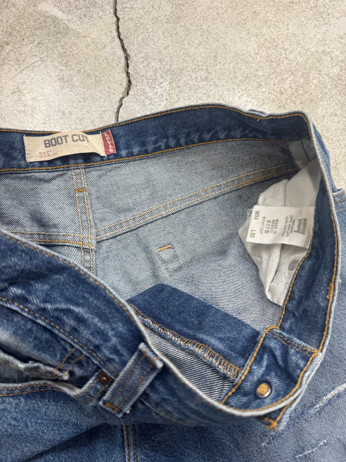 00s 리바이스 517 부츠컷 데님팬츠 상품이미지3