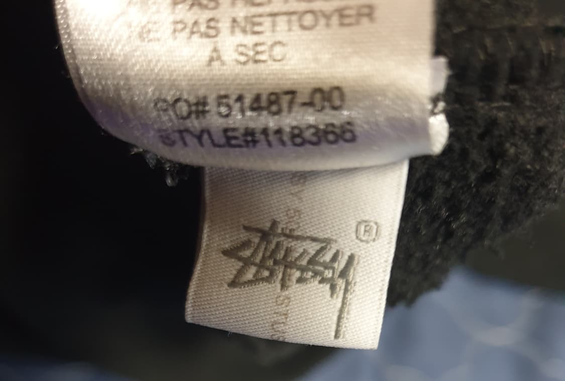 스투시 미드 스탁로고 후드티 블랙 (XXL) 상품이미지5