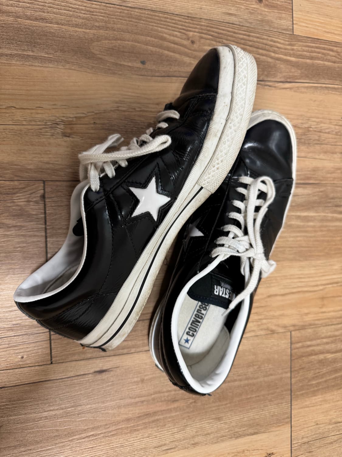 컨버스 올스타 원스타 레더 로우 블랙 280 상품이미지2