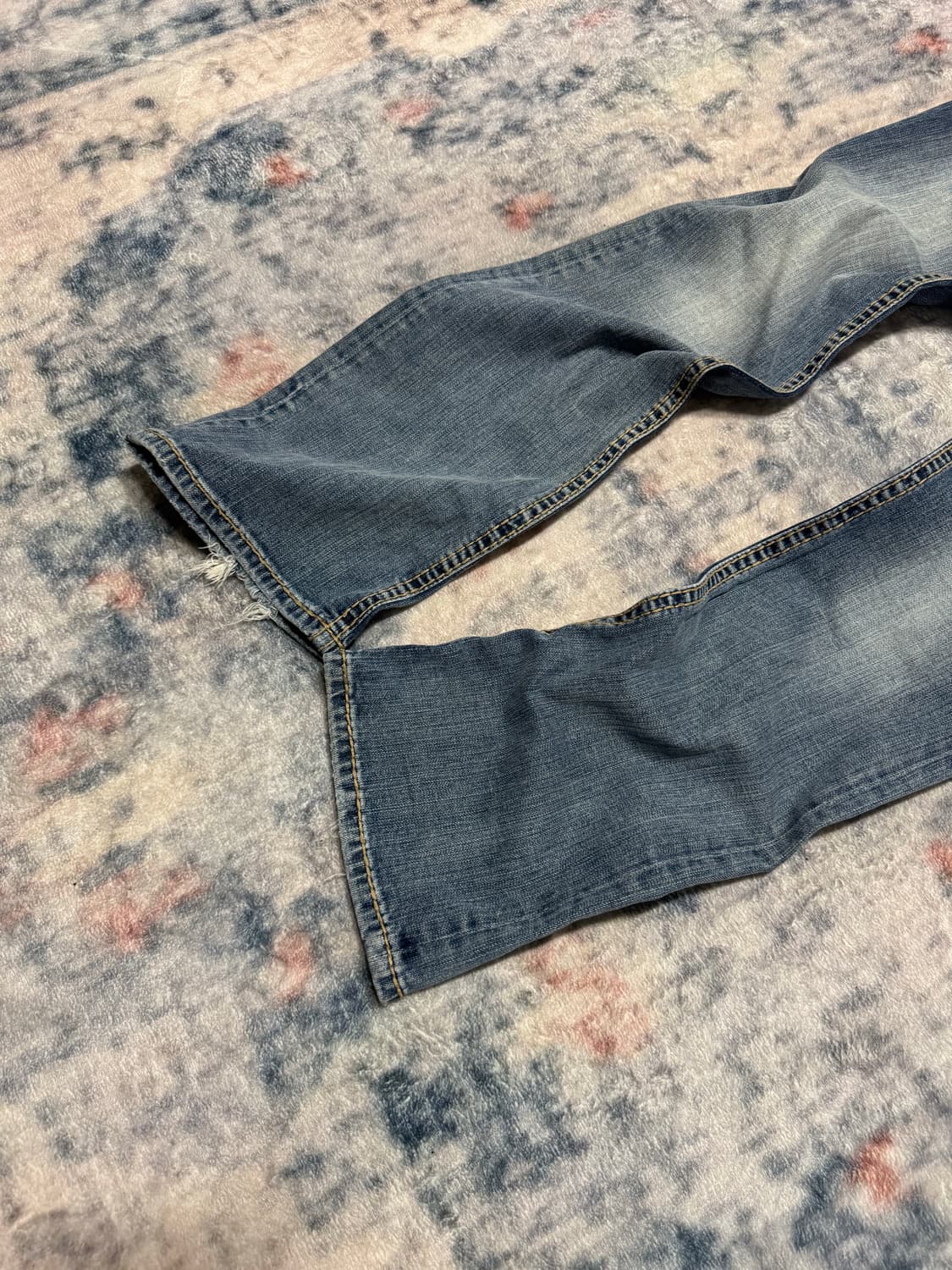 Vigoss python patch denim pants 상품이미지6