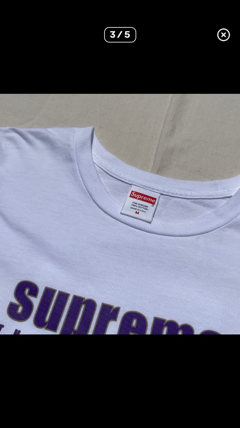 19s/s 슈프림 롱슬리브 상품이미지3