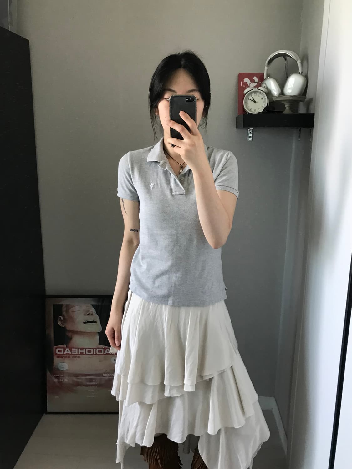 폴로 랄프로렌 포니로고 그레이 카라티 상품이미지4
