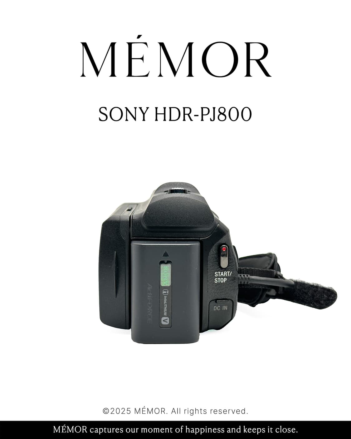내장빔프로젝터/손떨림보정기능🎥SONY HDR-PJ800 소니 캠코더 상품이미지5