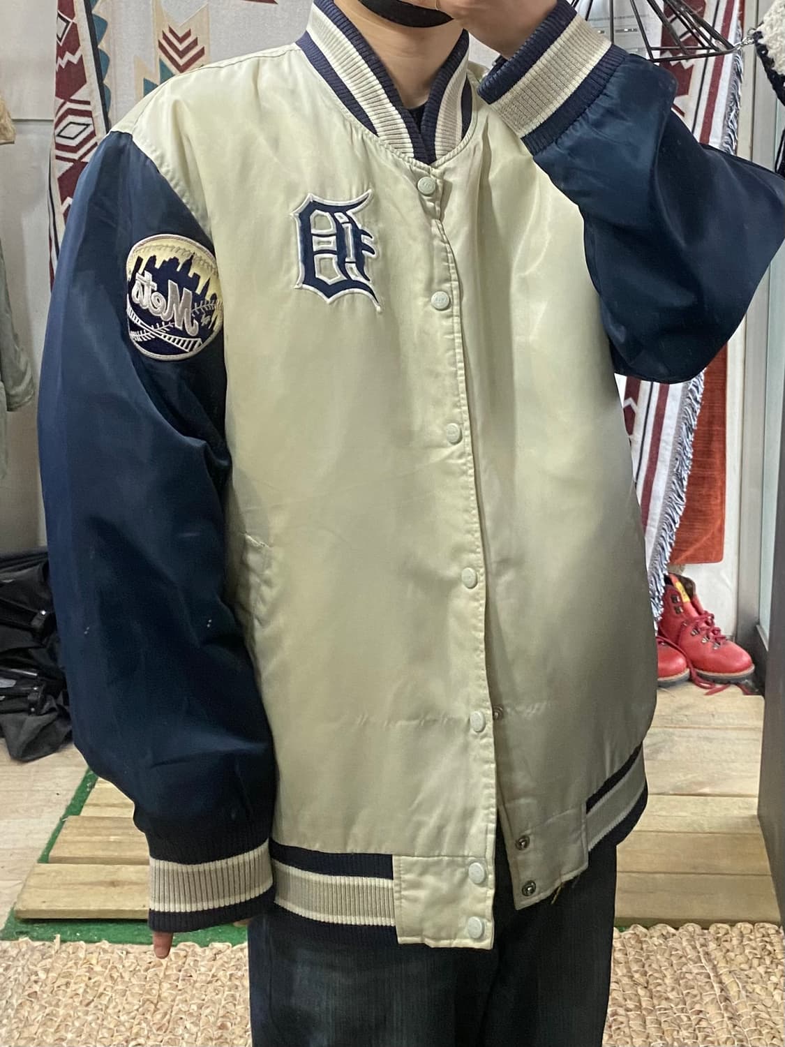 [100-105]  MLB 디트로이트 스타디움 점퍼 상품이미지9