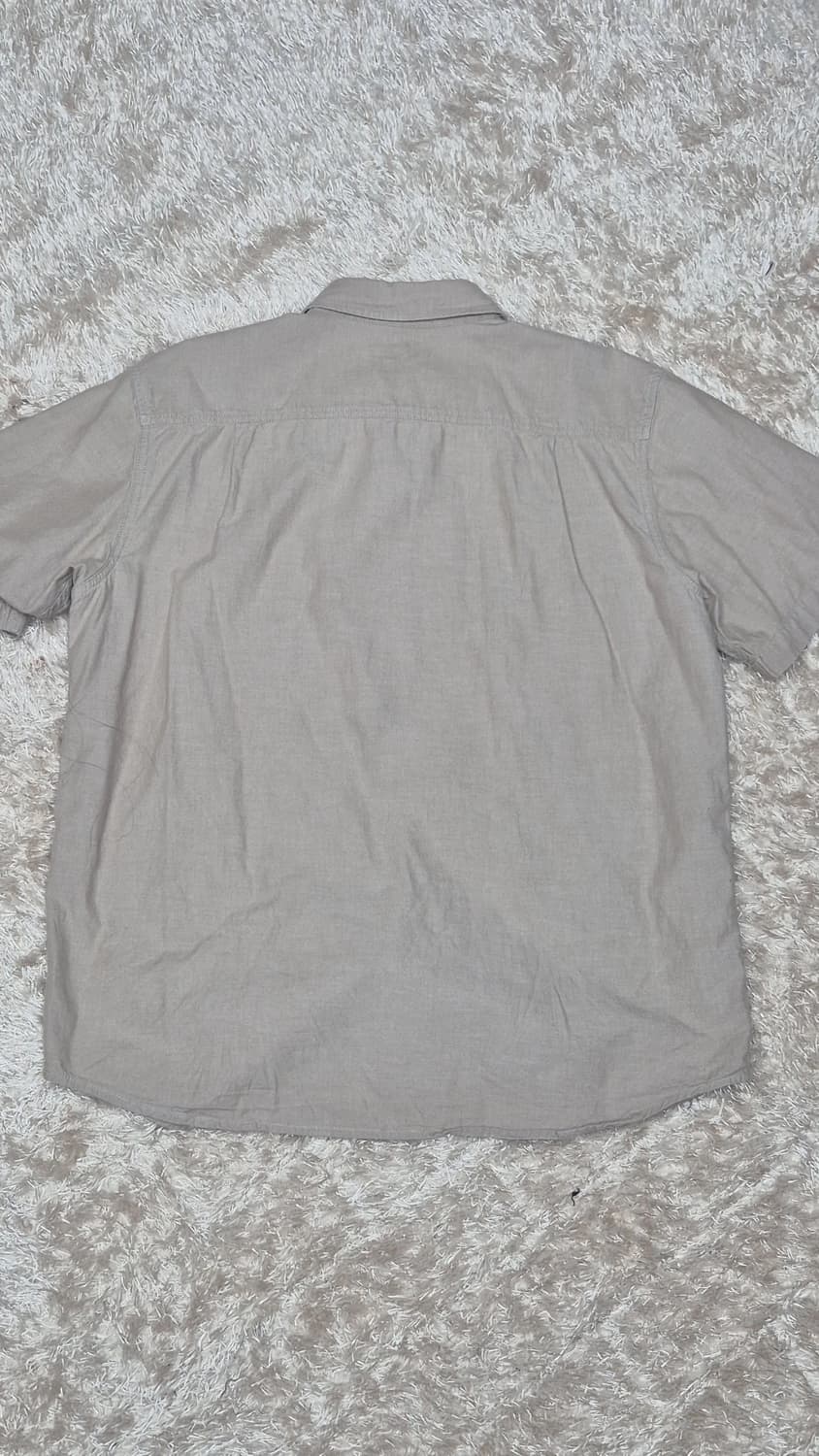 칼하트 릴렉스핏 반팔 셔츠 L 베이지 상품이미지2