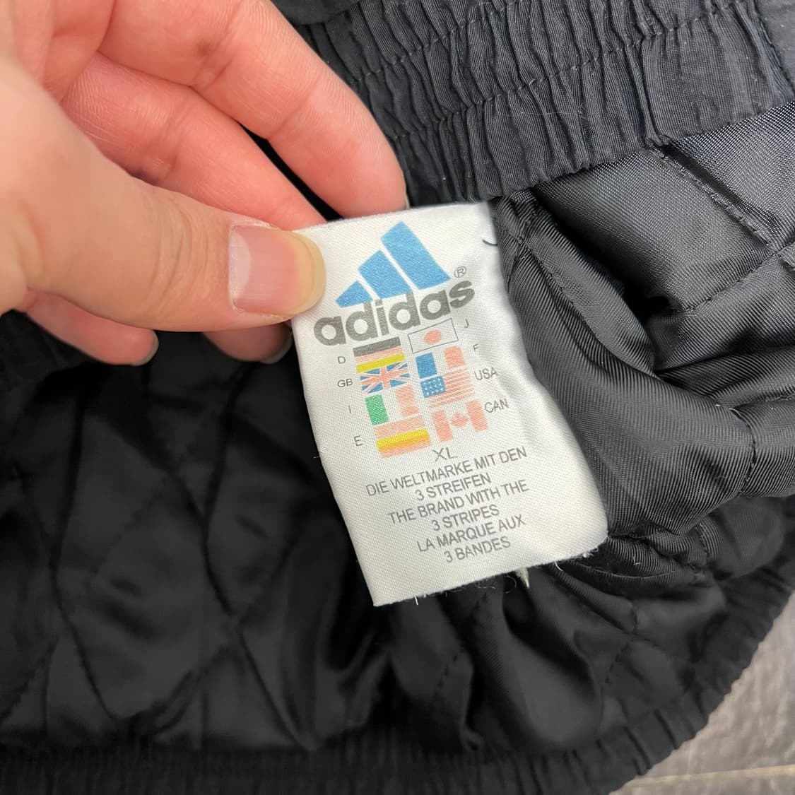 아디다스 00s 후드 누빔 점퍼 자켓 상품이미지5