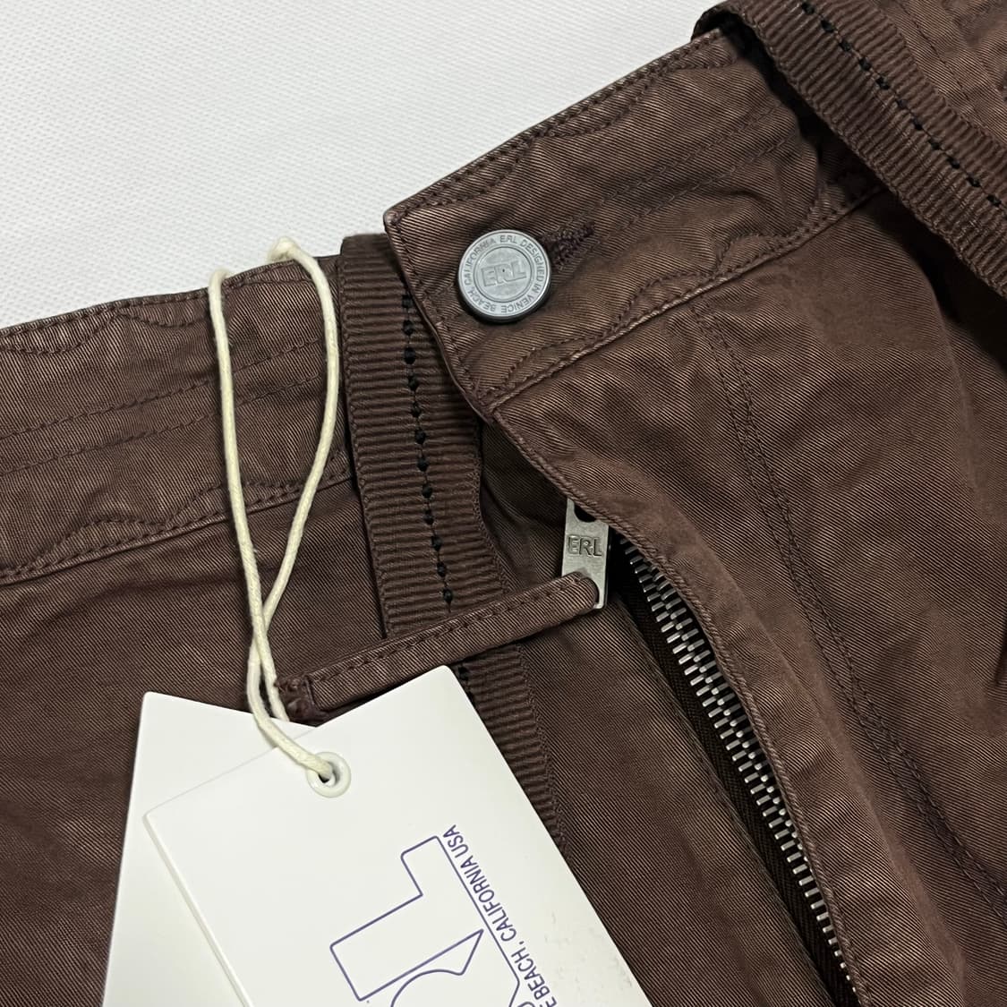 [S,M]이알엘 ERL 25fw ZIP-OFF 카고 팬츠/브라운 상품이미지6