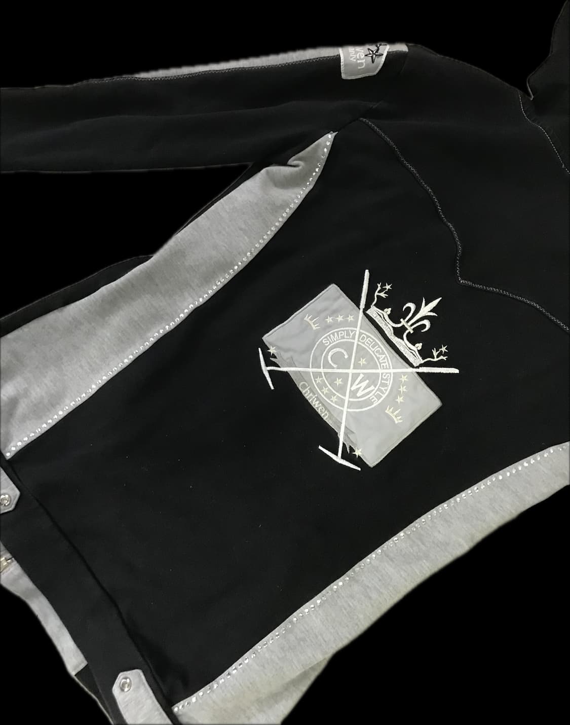 Vtg 스포티 큐빅 후드집업 상품이미지4