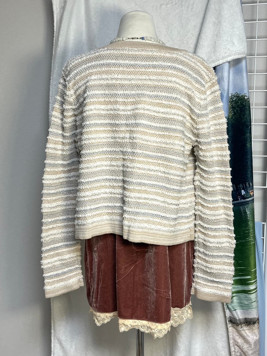 tweed‘st mix cardigan 상품이미지8