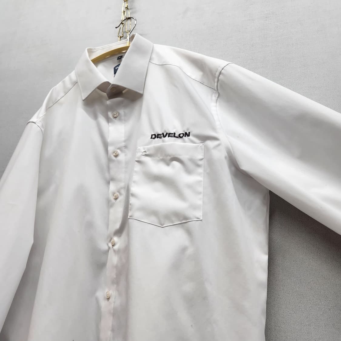 OLYMP 올림프 원포켓 모던핏 화이트 셔츠 2XL 상품이미지3