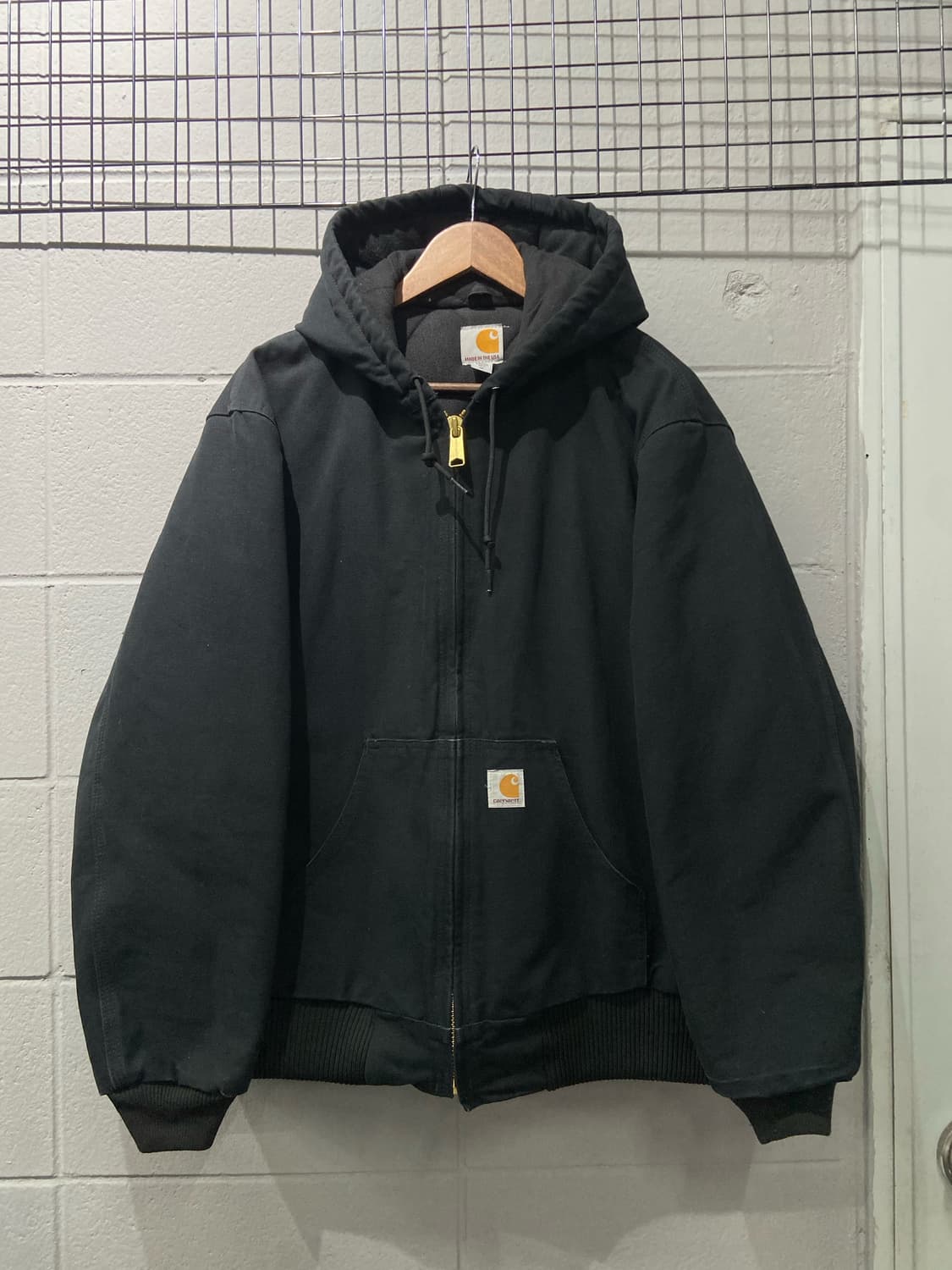 칼하트 덕 액티브 자켓 블랙 상품이미지1