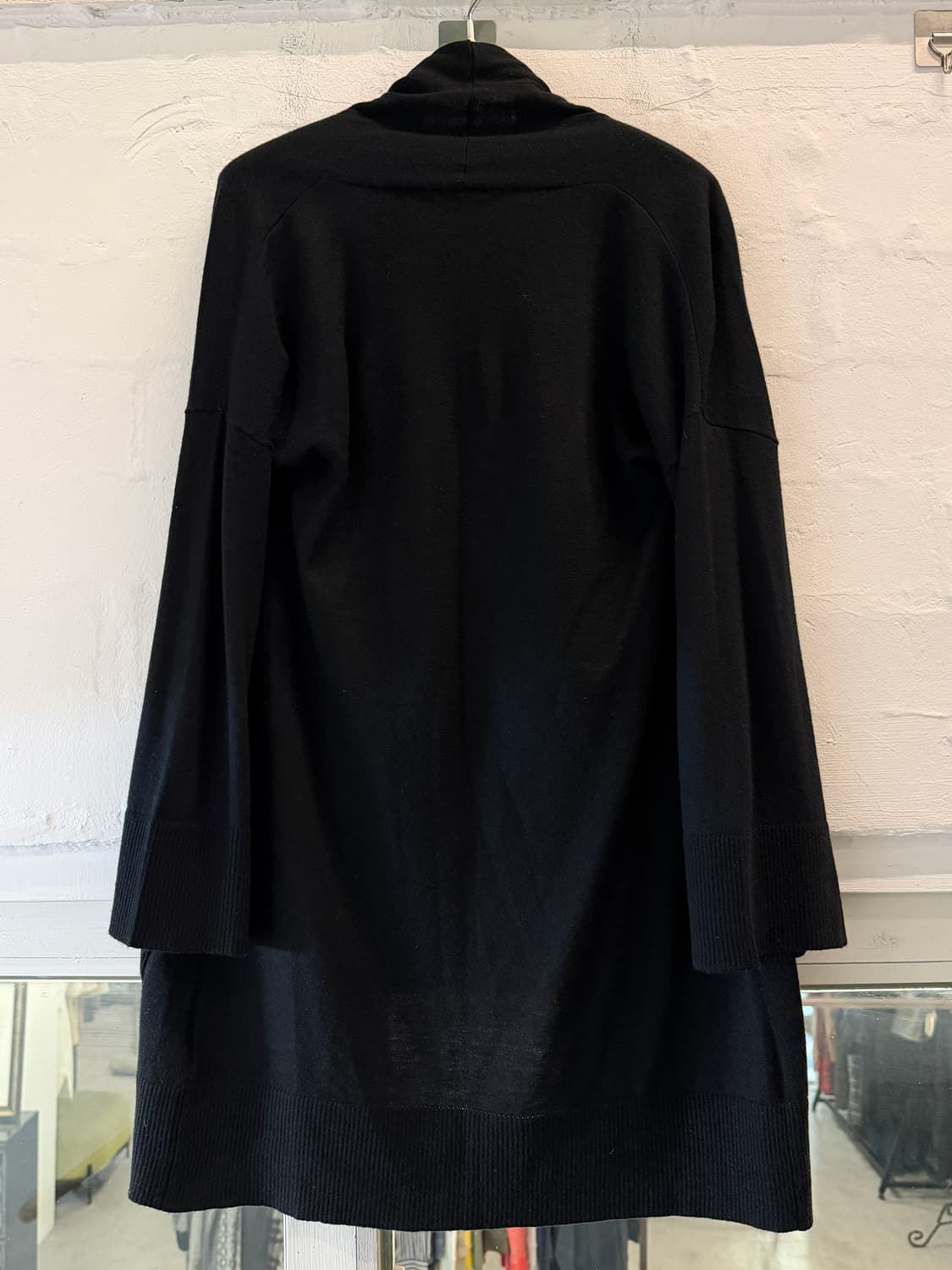 Iceberg 블랙 실크 캐시미어 블렌드 가디건 XS 상품이미지7