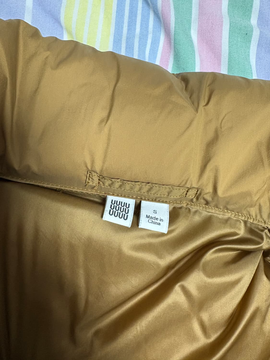 유니클로u 르메르 봉패딩 봉태규패딩 남성 S 상품이미지5