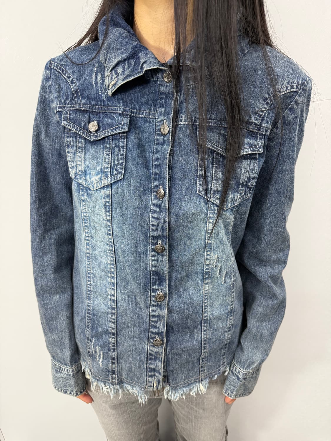 Cornflake hoodied denim jacket 상품이미지1