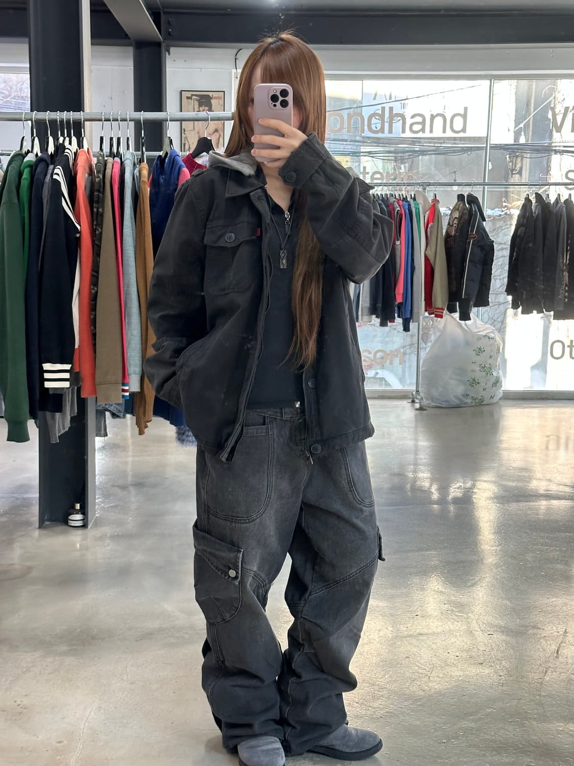 리바이스 후디드 워크 야상자켓 상품이미지2