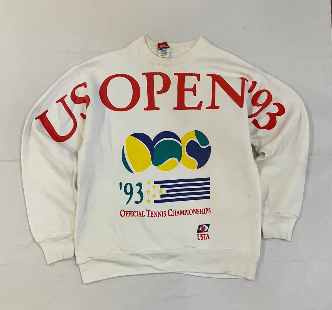 90s US오픈 빈티지 테니스 스웻셔츠 맨투맨 상품이미지1