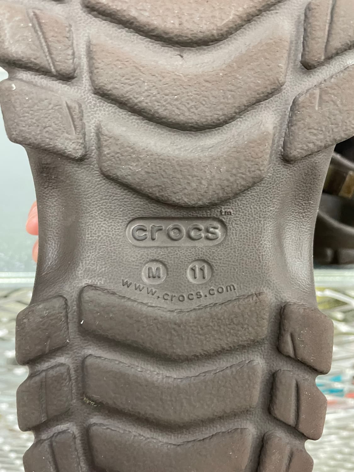 크록스 오프로드 스포츠 클로그 에스프레소 M11 상품이미지8