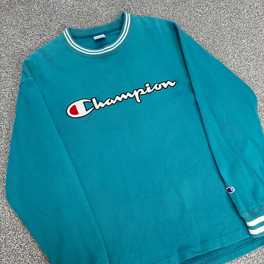<챔피온 패치 로고 롱슬리브> No.1574 상품이미지6