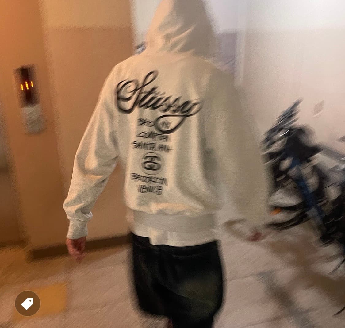 스투시 월드투어 후드집업 상품이미지3