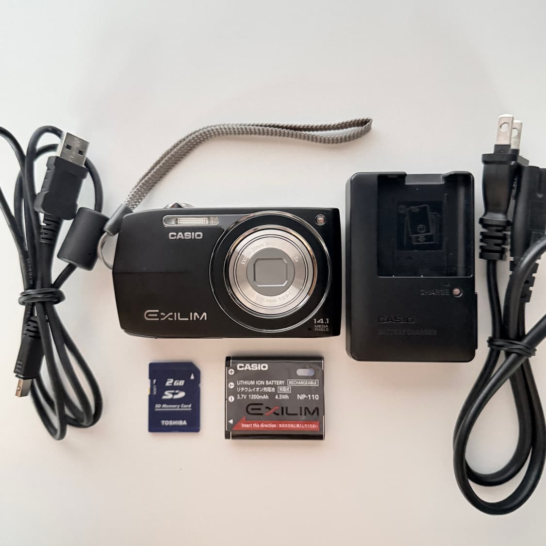 ❤︎로제 나연 픽❤︎카시오 엑실림 EX-Z2300 빈티지디카 무광 블랙 상품이미지8